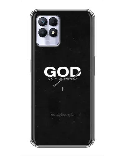 Чехол для Realme 8 Pro с картинкой «GOD — Бог над всем» Чехол для Realme 8 Pro с картинкой «GOD — Бог над всем»