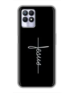 Чехол для Realme 8 Pro с картинкой «Тонкая линия веры»