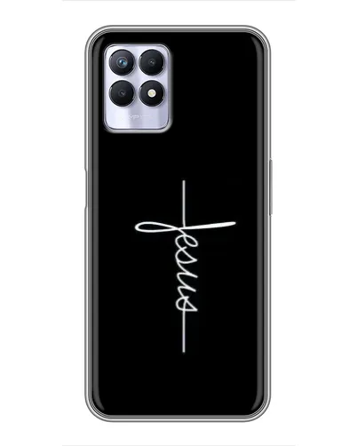 Чехол для Realme 8 Pro с картинкой «Тонкая линия веры» Чехол для Realme 8 Pro с картинкой «Тонкая линия веры»