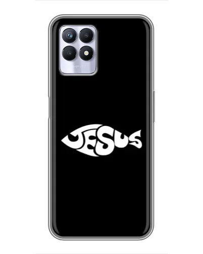 Чохол для Realme 8 Pro з картинкою «Риба Jesus» Чохол для Realme 8 Pro з картинкою «Риба Jesus»