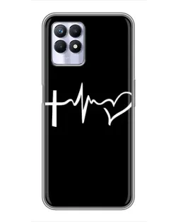 Чехол для Realme 8 Pro с картинкой «Пульс веры»