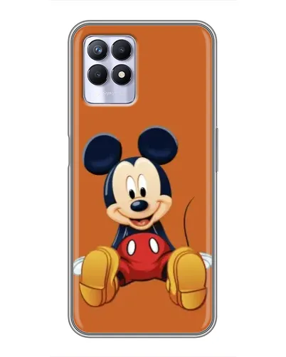Чехол для Realme 8 Pro с картинкой «Микки отдыхает»