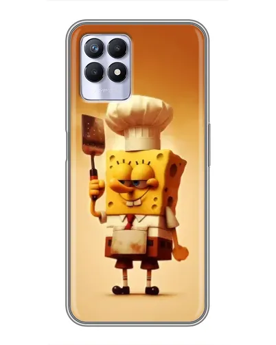 Чехол для Realme 8 Pro с картинкой «Губка Боб повар» Чехол для Realme 8 Pro с картинкой «Губка Боб повар»