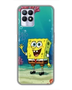 Чехол для Realme 8 Pro с картинкой «Подводный привет»
