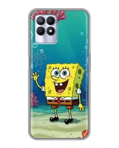 Чехол для Realme 8 Pro с картинкой «Подводный привет» Чехол для Realme 8 Pro с картинкой «Подводный привет»