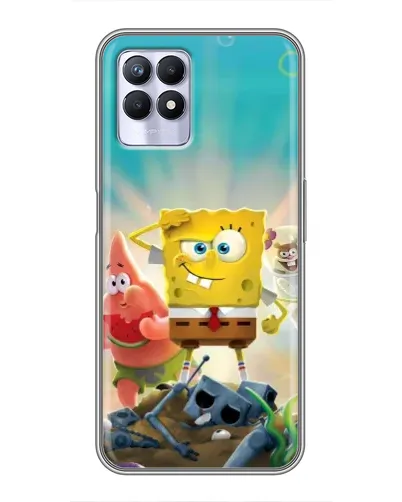 Чехол для Realme 8 Pro с картинкой «Спанч Боб победитель» Чехол для Realme 8 Pro с картинкой «Спанч Боб победитель»