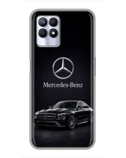 Чехол для Realme 8 Pro с картинкой «Mercedes — решетка радиатора»