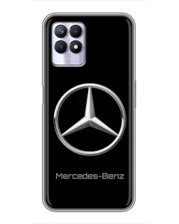 Чехол для Realme 8 Pro с картинкой «Mercedes Silver Logo»