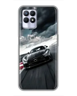 Чехол для Realme 8 Pro с картинкой «Гоночный Mercedes AMG»