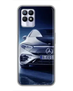 Чехол для Realme 8 Pro с картинкой «Mercedes EQ — будущее»