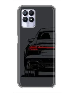 Чехол для Realme 8 Pro с картинкой «Задняя часть Audi — арт»