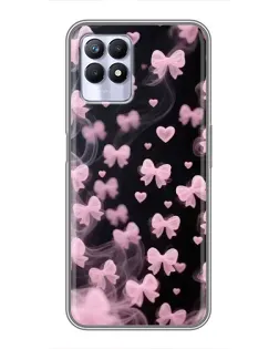 Чехол для Realme 8 Pro с картинкой «Неоновое кружево»