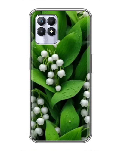 Чехол для Realme 8 Pro с картинкой «Ландыши в зелени»