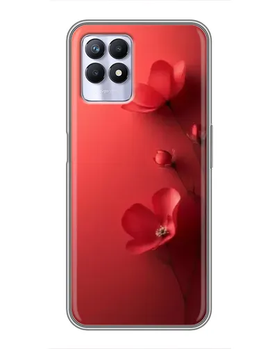 Чехол для Realme 8 Pro с картинкой «Маковые соцветия»