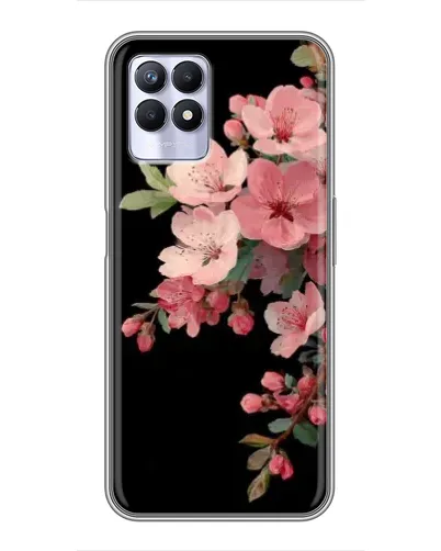 Чехол для Realme 8 Pro с картинкой «Розовая ветка сакуры»