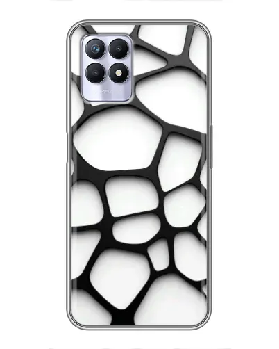 Чохол для Realme 8 Pro з картинкою «Біла об'ємна сітка» Чохол для Realme 8 Pro з картинкою «Біла об'ємна сітка»