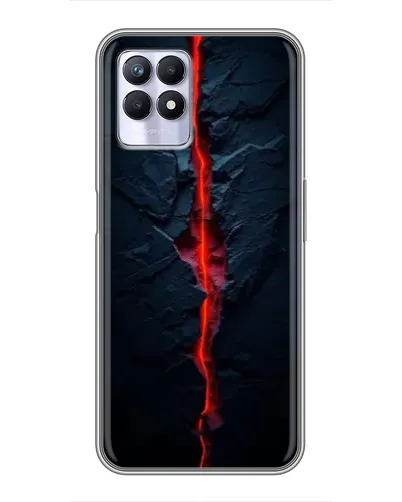 Чохол для Realme 8 Pro з картинкою «Червона лавова тріщина» Чохол для Realme 8 Pro з картинкою «Червона лавова тріщина»