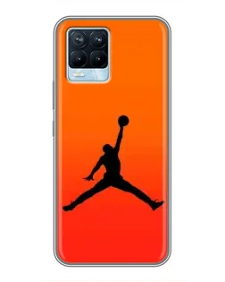 Чехол для Realme 8 с картинкой «Jordan Sunset»