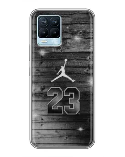 Чехол для Realme 8 с картинкой «Jordan Carbon 23»
