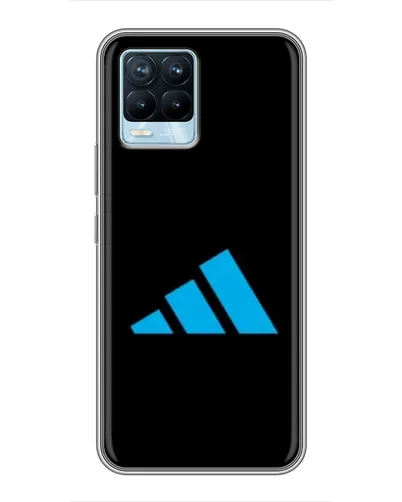 Чехол для Realme 8 с картинкой «Adidas Cyan Logo» Чехол для Realme 8 с картинкой «Adidas Cyan Logo»