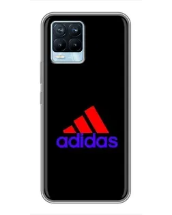 Чехол для Realme 8 с картинкой «Классический Adidas»