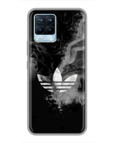 Чехол для Realme 8 с картинкой «Абстрактный дым Adidas» Чехол для Realme 8 с картинкой «Абстрактный дым Adidas»