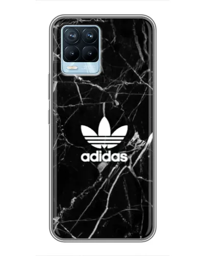 Чехол для Realme 8 с картинкой «Белый мрамор Adidas» Чехол для Realme 8 с картинкой «Белый мрамор Adidas»