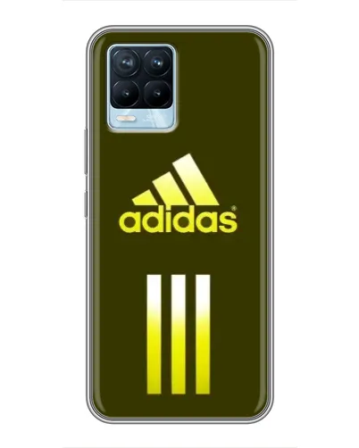 Чехол для Realme 8 с картинкой «Оливковый градиент Adidas» Чехол для Realme 8 с картинкой «Оливковый градиент Adidas»