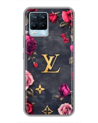Чехол для Realme 8 с картинкой «Цветочный Louis Vuitton» Чехол для Realme 8 с картинкой «Цветочный Louis Vuitton»