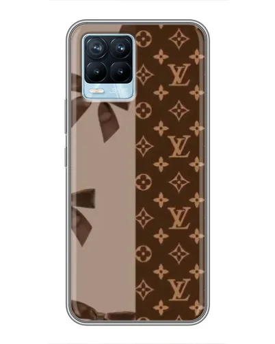 Чехол для Realme 8 с картинкой «Louis Vuitton — банты» Чехол для Realme 8 с картинкой «Louis Vuitton — банты»