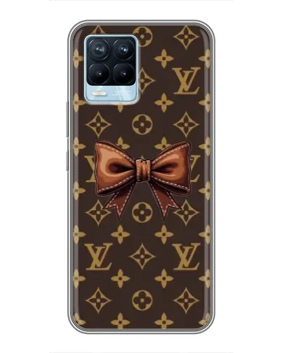 Чехол для Realme 8 с картинкой «LV с бантом» Чехол для Realme 8 с картинкой «LV с бантом»