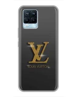 Чехол для Realme 8 с картинкой «Градиент Louis Vuitton»