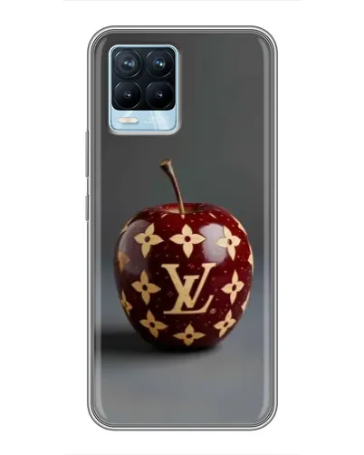 Чехол для Realme 8 с картинкой «Красное яблоко LV» Чехол для Realme 8 с картинкой «Красное яблоко LV»