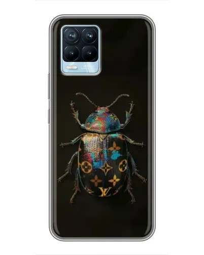 Чехол для Realme 8 с картинкой «LV — мраморный принт» Чехол для Realme 8 с картинкой «LV — мраморный принт»