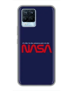 Чехол для Realme 8 с картинкой «NASA — глубокий космос»