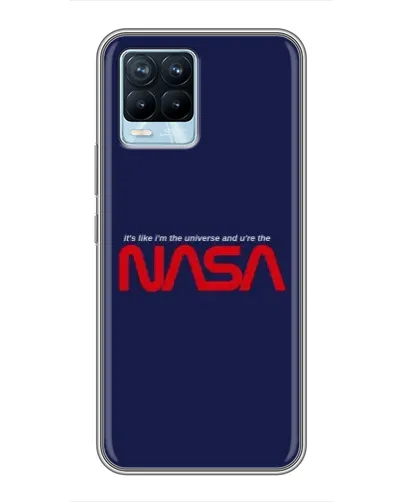 Чехол для Realme 8 с картинкой «NASA — глубокий космос»