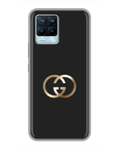 Чехол для Realme 8 с картинкой «Минимализм Gucci»