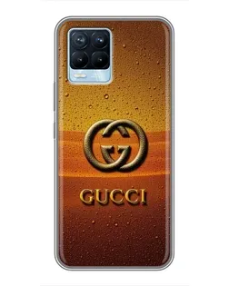 Чехол для Realme 8 с картинкой «Gucci — солнечный градиент»