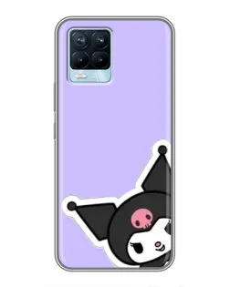 Чехол для Realme 8 с картинкой «Забавная Kuromi»