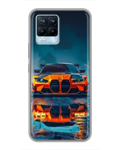 Чохол для Realme 8 з картинкою «BMW — золота емблема» Чохол для Realme 8 з картинкою «BMW — золота емблема»