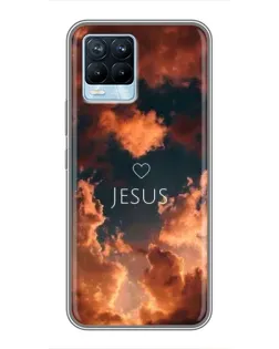 Чохол для Realme 8 з картинкою «Сяйво Імені Jesus» Чохол для Realme 8 з картинкою «Сяйво Імені Jesus»