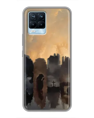 Чехол для Realme 8 с картинкой «Дорога к вере»