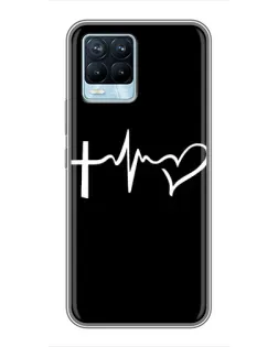 Чехол для Realme 8 с картинкой «Пульс веры» Чехол для Realme 8 с картинкой «Пульс веры»