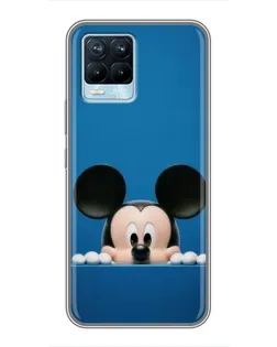 Чохол для Realme 8 з картинкою «Міккі виглядає»