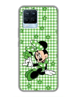 Чохол для Realme 8 з картинкою «Mickey в клітинку»