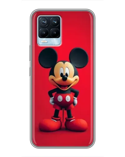 Чехол для Realme 8 с картинкой «Mickey в полный рост»