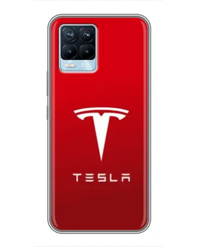 Чехол для Realme 8 с картинкой «Tesla Red Classic» Чехол для Realme 8 с картинкой «Tesla Red Classic»