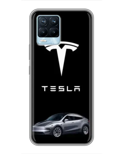 Чехол для Realme 8 с картинкой «Tesla Model Y» Чехол для Realme 8 с картинкой «Tesla Model Y»
