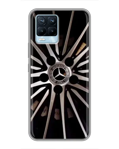 Чехол для Realme 8 с картинкой «Диск Mercedes» Чехол для Realme 8 с картинкой «Диск Mercedes»
