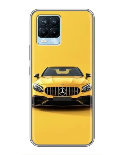 Чехол для Realme 8 с картинкой «Желтый Mercedes GT» Чехол для Realme 8 с картинкой «Желтый Mercedes GT»
